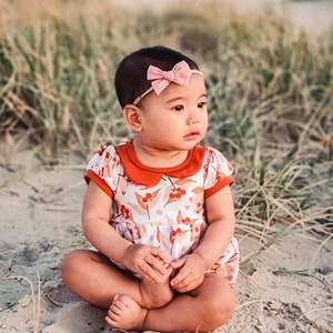 Bloomington Baby Dress, Tunic and Romper PDF Sewing Pattern, including sizes Newborn - 4 years, Baby Girl Dress, Baby Romper Pattern