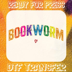 Prêt à imprimer Dtf rétro de rat de bibliothèque, transferts DTF pour les amateurs de livres, lecture de livres, conception d&#39;enseignants, livre livresque, transfert Dtf en vrac, impressions de citations de livres