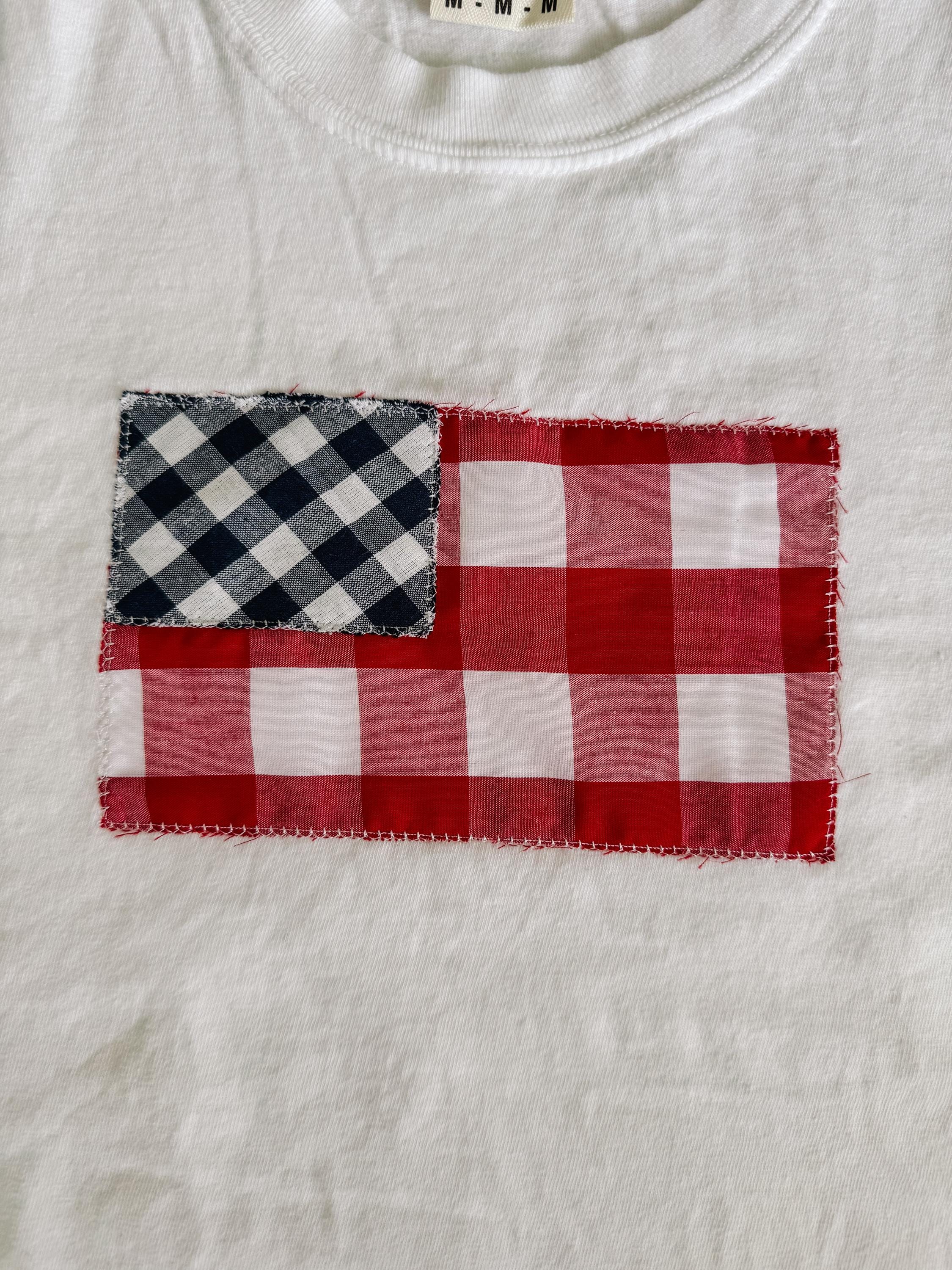 Applique T-Shirt- Flag main image 1
