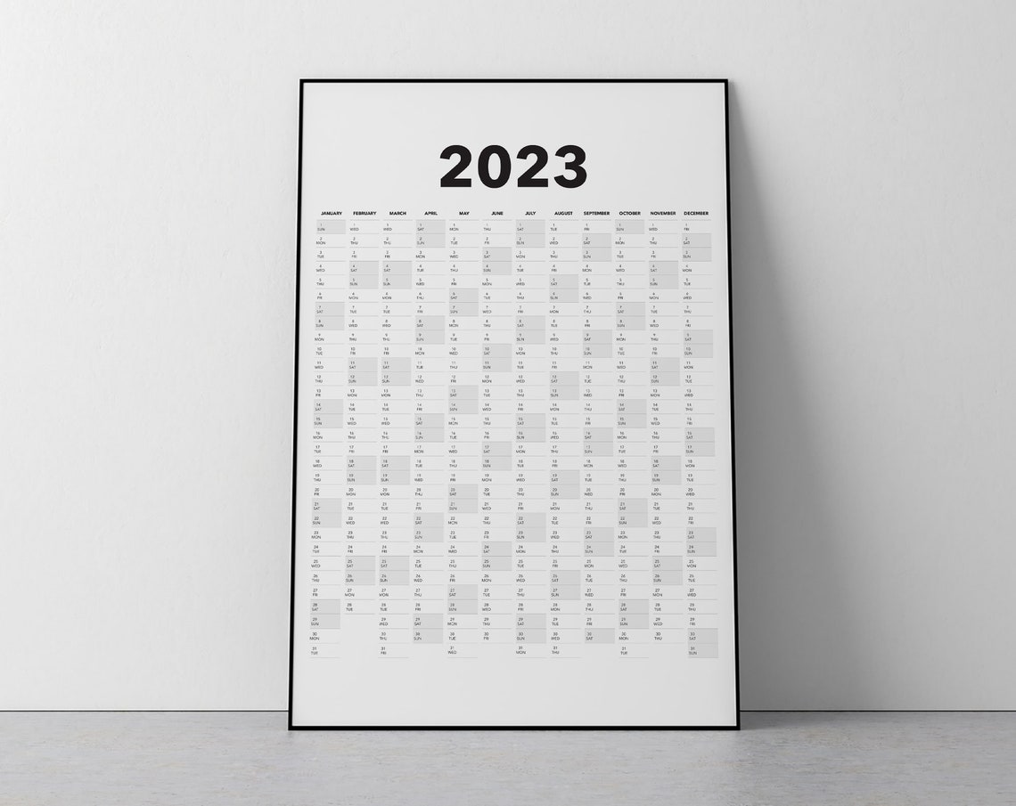 Free 2023 Wall Calendars By Mail