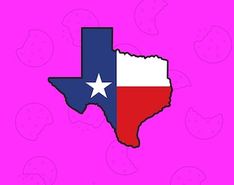 Texas State Cookie Cutter *Multiple Sizes*