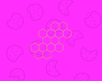 Honeycomb Cookie Cutter *Multiple Sizes*