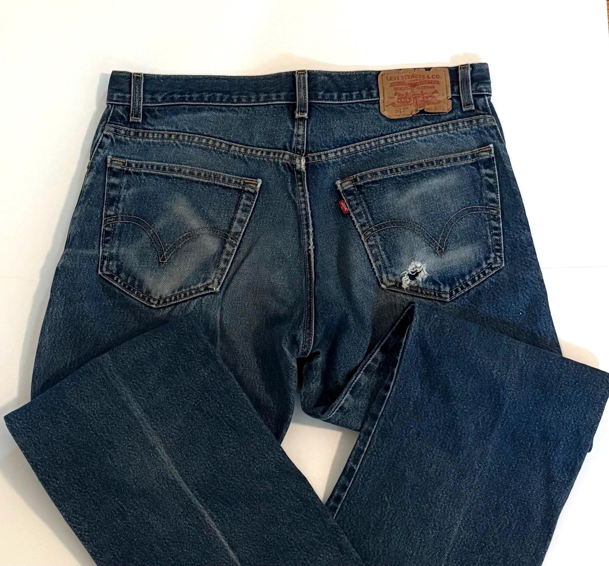 70〜80s リーバイス517 ブラックスタプレ　USA製　W36✖️L32 70s Levi's リーバイス517 スタプレ 黒 USA製 SCOVILL W36 L30