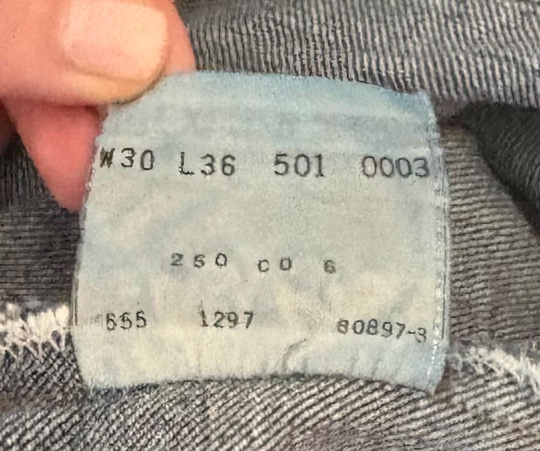 Levi's Vintage Clothing LVC 1954 501 ZXX Men 32x33 Selvedge
