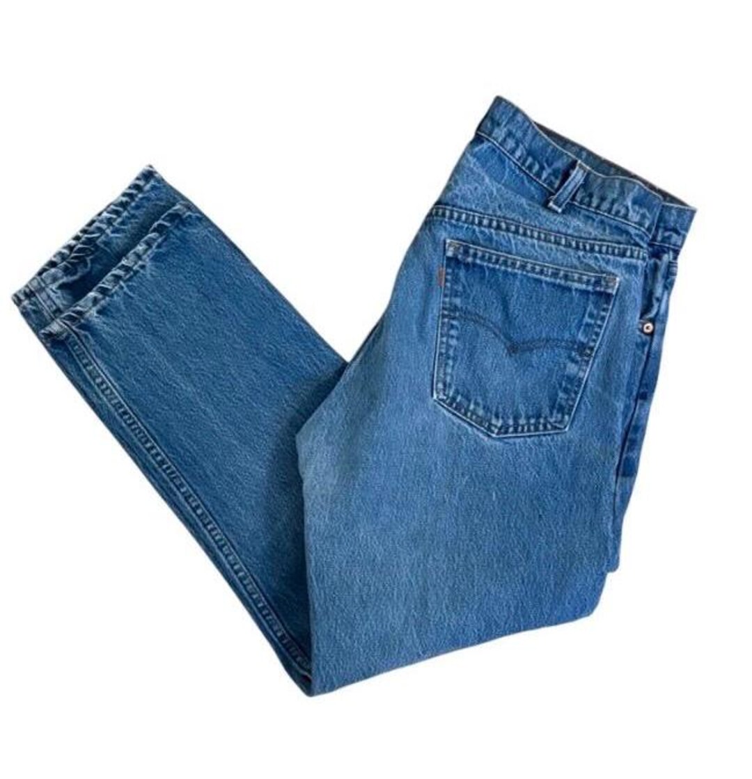 Jean Levi's Vintage 1988 – Modèle Student 7505-02, Taille W27 L28, Made In USA, Coupe Droite