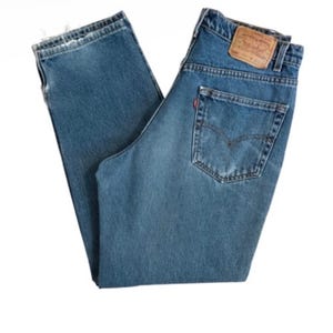 Levi's 550 Vintage-Jeans, Bundweite 32" + Hüftumfang 30" (entspricht Damengröße 30), Relaxed Fit, gerades Bein