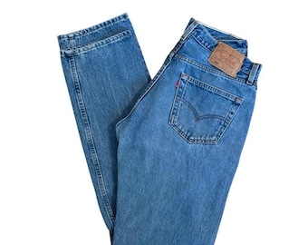 Vintage 80s Levis 501 Jeans W31 L33: Distressed Faded Denim - Etsy