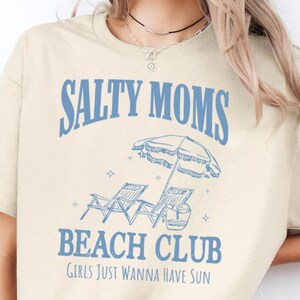 Retro The Beach Club Png, Trendy Summer Png, Aesthetic Beach Shirt Design, Retro Beach Girl Png, Funny Sarcastic Mom Design, Mother&#39;s Day