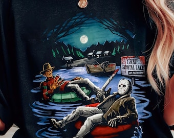 Retro Horror Movie PNG: Halloween Characters (Digital Download 4200x4800px)