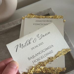 Tischkarten | Platzkarten | Personalisierte Karten | Willkommen Hochzeitskarten für Tisch