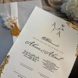 Nikah zertifikat | Wedding islamic | islamische Eheurkunde | Nikkah akdi