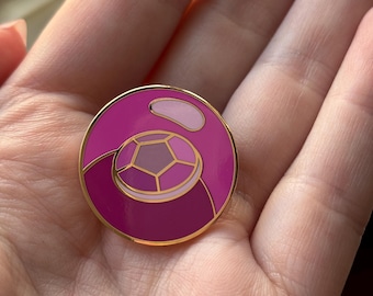 Steven Universe - Bubbled Rose Quartz - Hard Enamel Pin