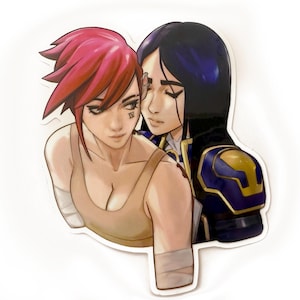 Arcane - Cait VI - 4&quot; Sticker !
