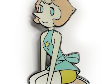 Steven Universe - Cute Pearl - 2" Hard Enamel Pin!