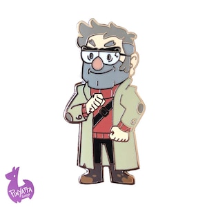 Gravity Falls - Grunkle Ford - 2&quot; Hard Enamel Pin