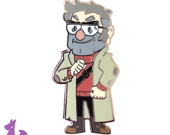Gravity Falls - Grunkle Ford - 2" Hard Enamel Pin