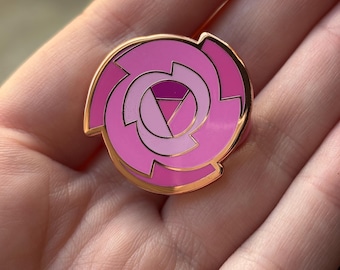 Steven Universe- Rose Rebellion Symbol - Hard Enamel Pin !