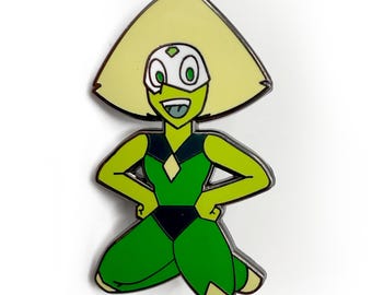 Steven Universe - Peridot - 1.75" Hard Enamel Pin