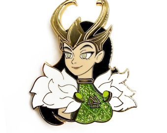 Marvel Rivals - Lady Loki - 1.75" Hard Enamel Pin!