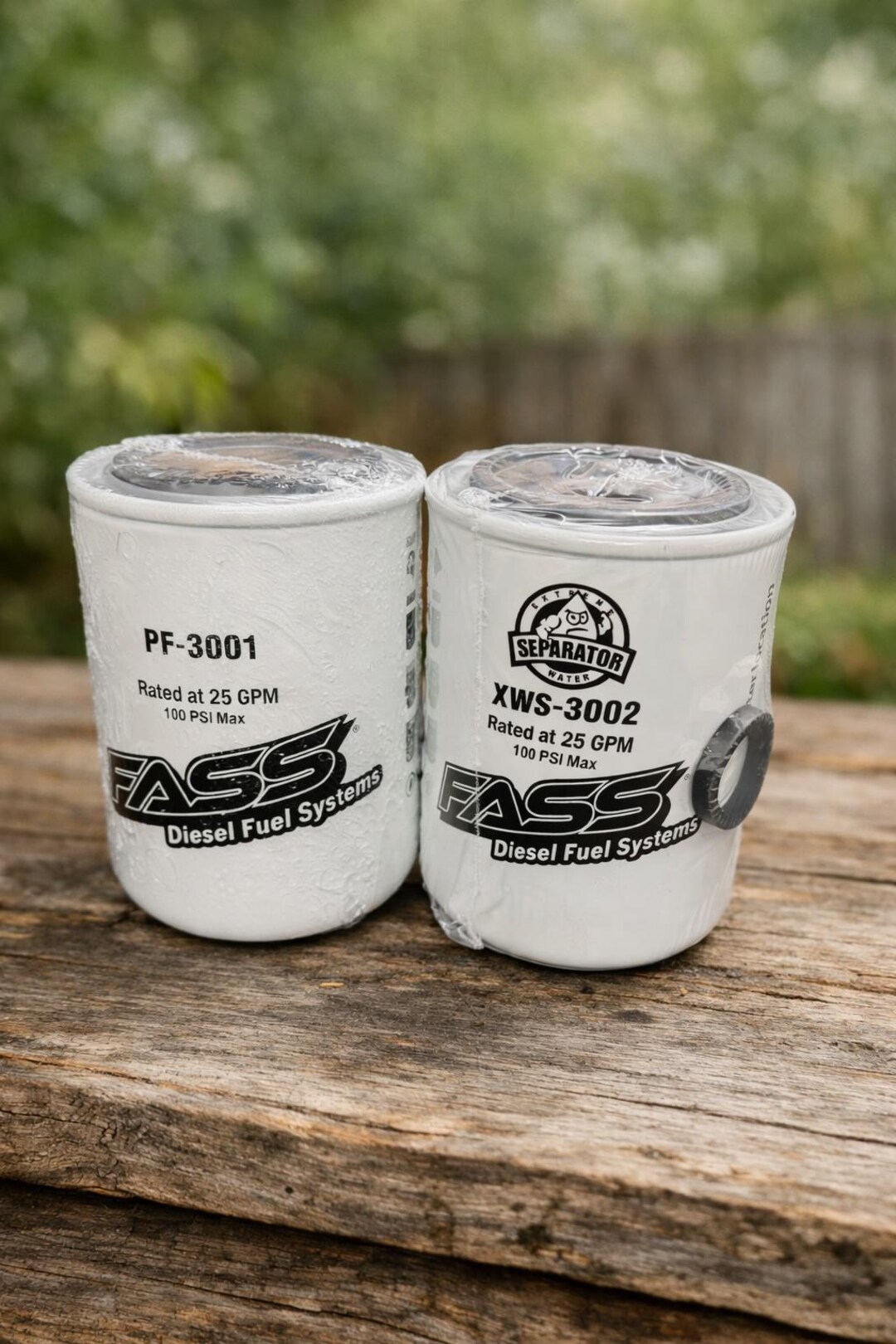 FASS Titanium Series Diesel Fuel Filter Kit Replacement Water Separator ...
