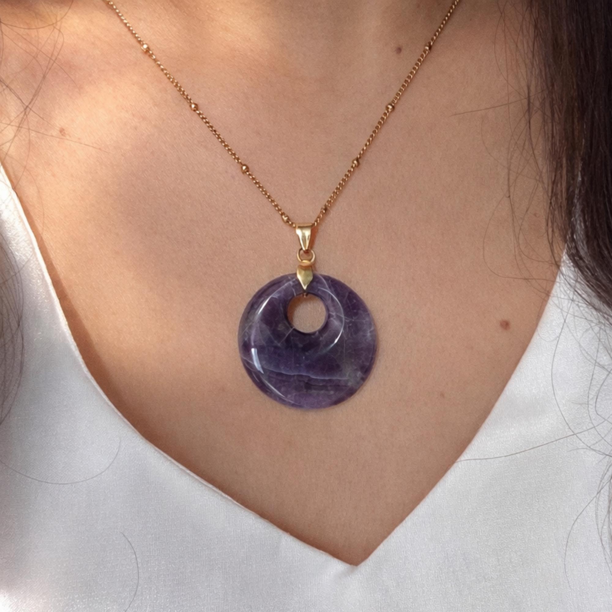 Donut pendant necklace - Etsy 日本
