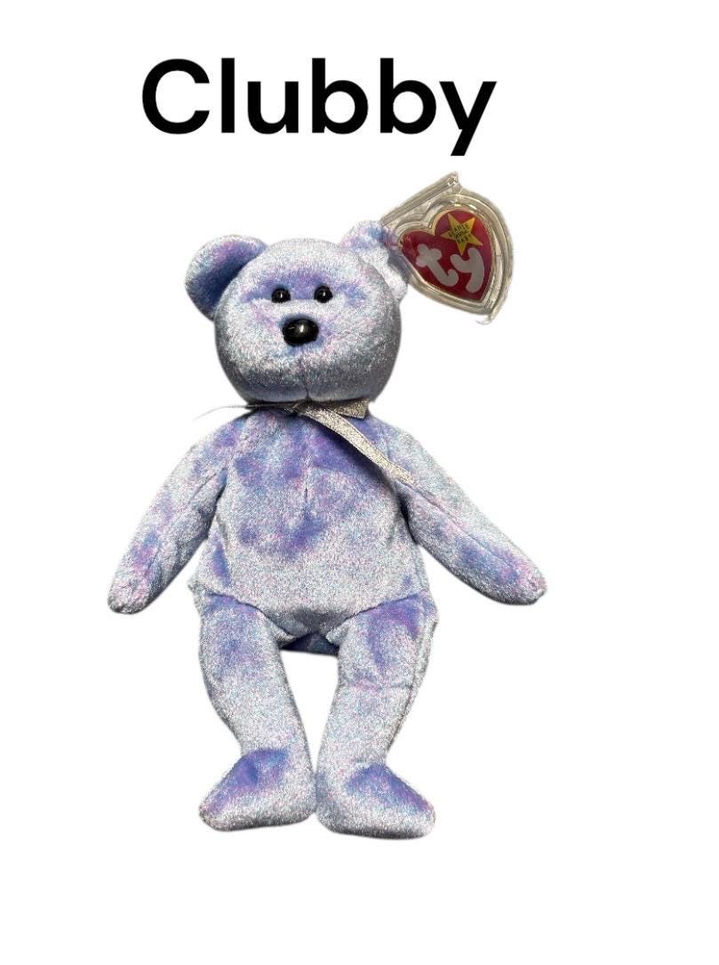 Ty Beanie Babies Class of 2004 Classy Claude Clover Clubby Coco