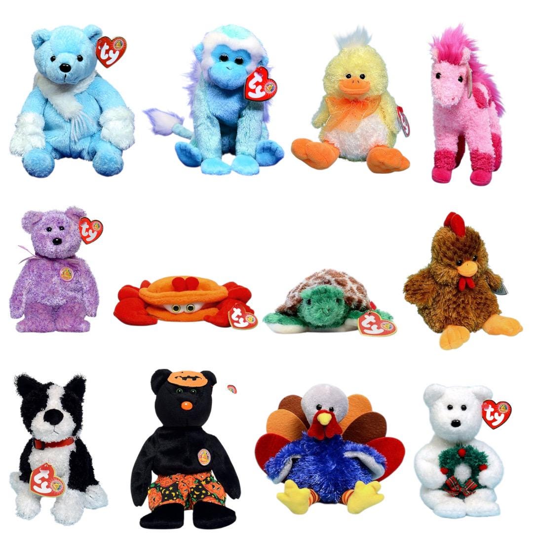 Ty Beanie Babies BBOM “year 2006” MWMT Icecubes Zoomer Billingham