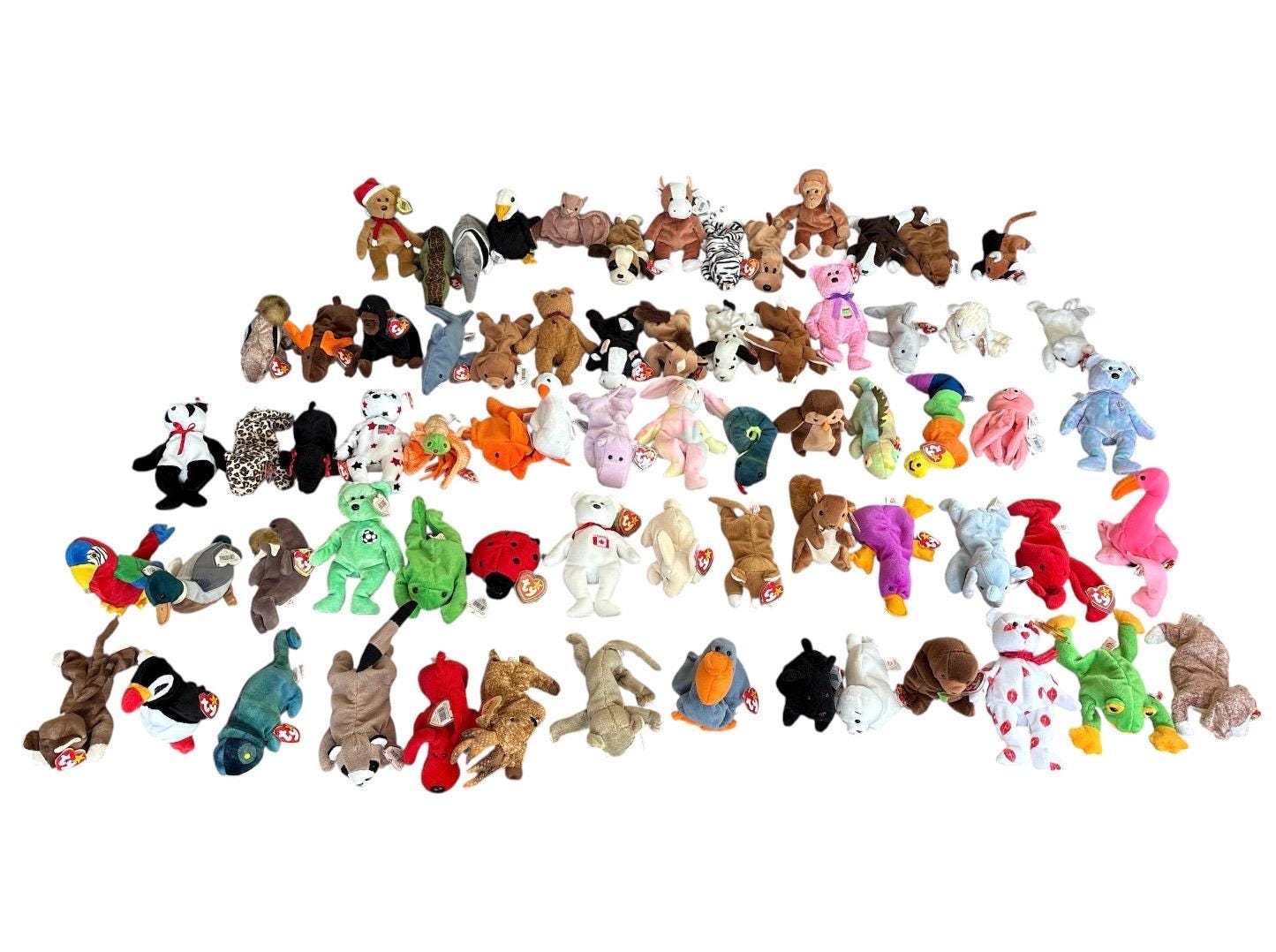 Ty Beanie Babies With Canadian Tush - Etsy
