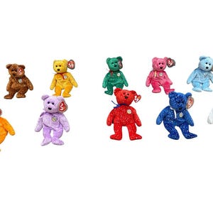 Ty Beanie Babies Decade Bear Set