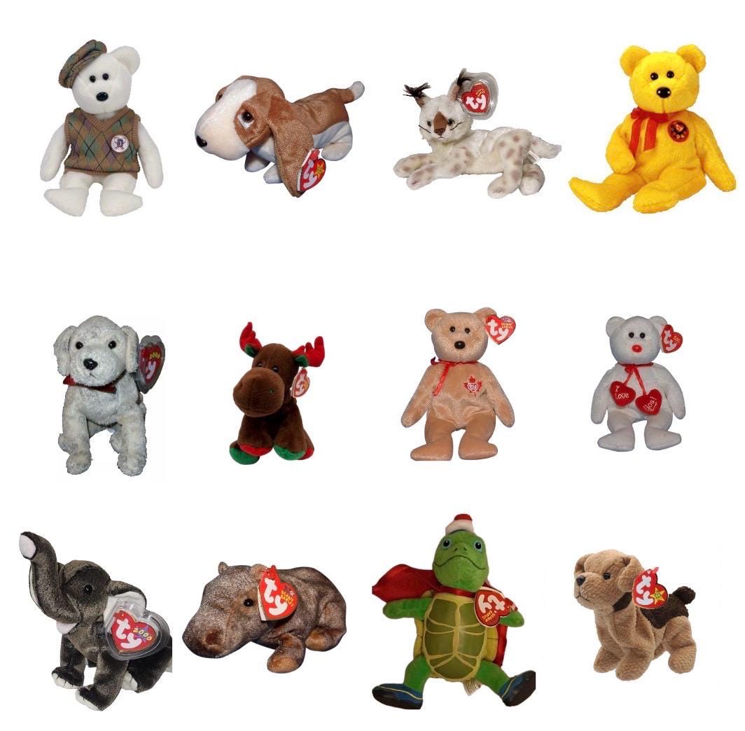 Ty Beanie Babies Tour Teddy Tracker Tracks Tradee Tracks Tricks
