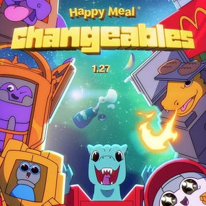 McDonald’s Happy Meal Changebles leksaker set #1-#16