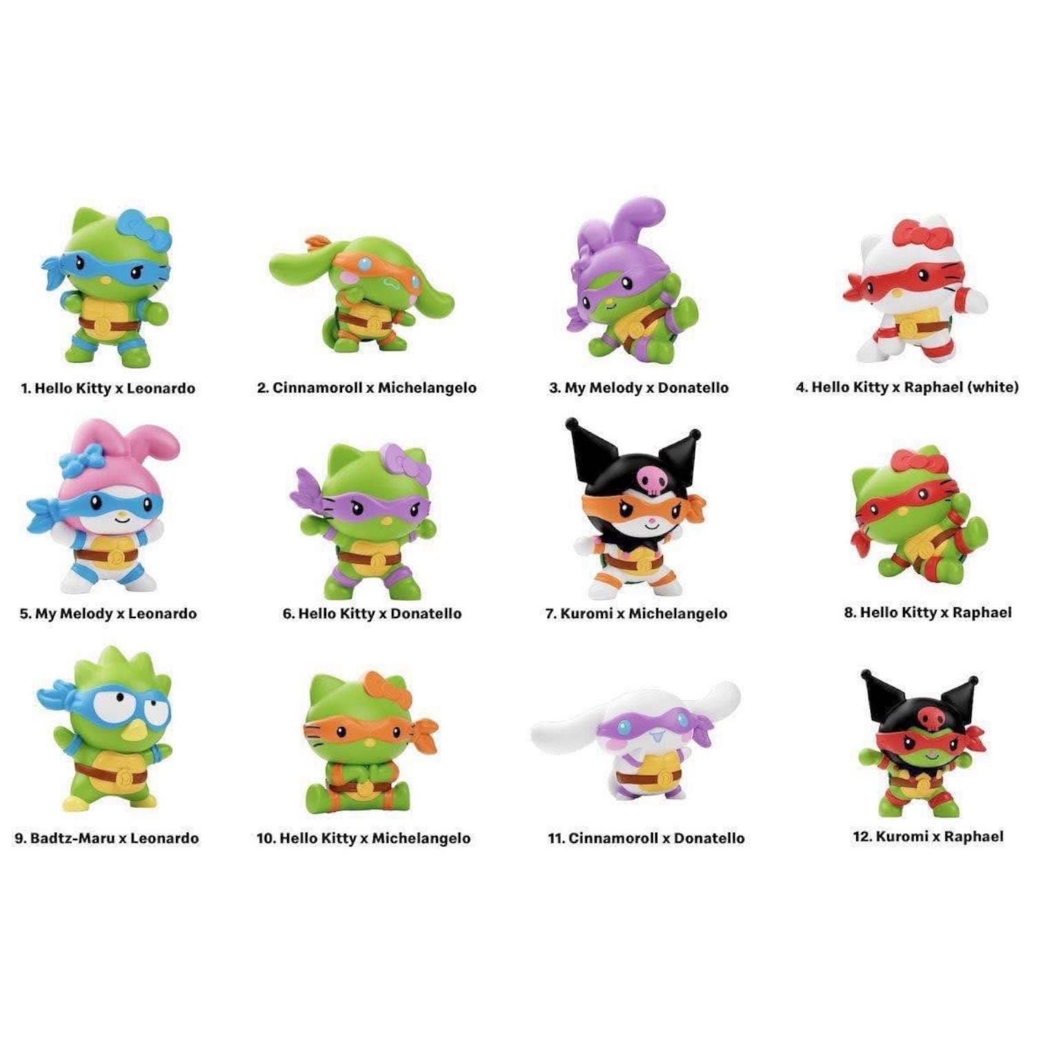 Mcdonald's Happy Meal Toys Hello Kitty/tmnt #1-#12 - Etsy