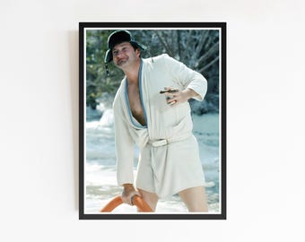 Cousin Eddie Christmas Vacation Poster, Funny Bathroom Art (Digital Download)