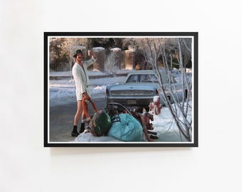 Shitters Full Christmas Vacation Print, Funny Bathroom Wall Art (Digital Download)