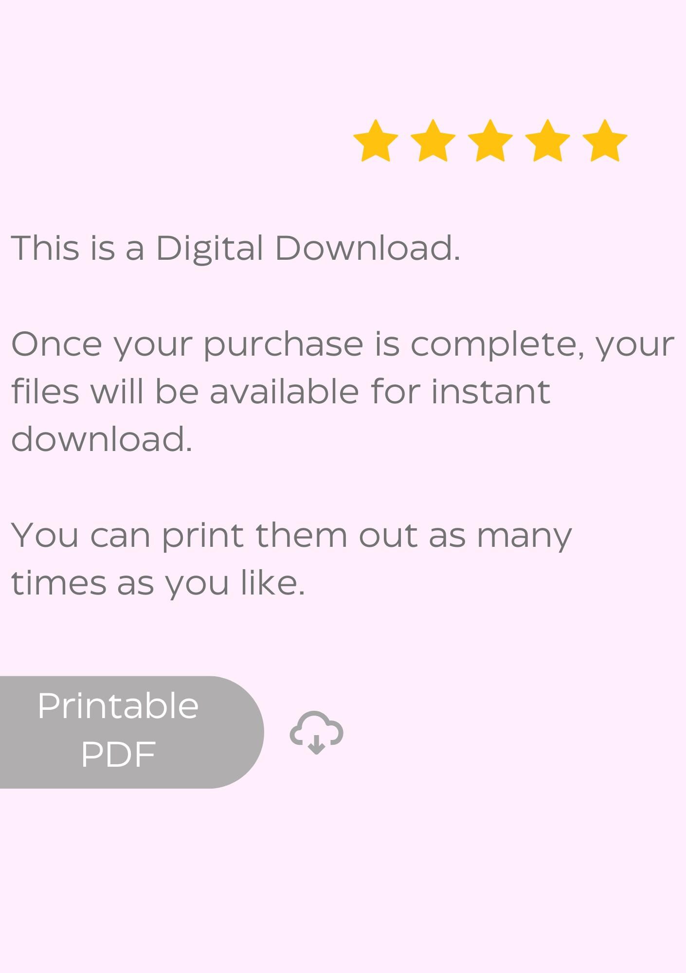 Floral to Do List Printable, Cute Daily Task List Template, PDF, A4,A5 ...
