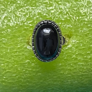 Silver Tone Oval Ring - Premier Designs - Size 9