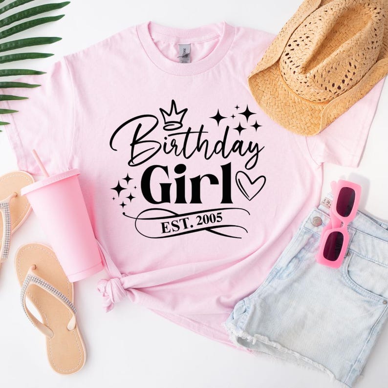 21st birthday tshirt, 21st birthday tee, 21st birthday shirt, Twenty one T-shirt, Gift for Daughter, Granddaughter, Birthday Girl Gift image 6