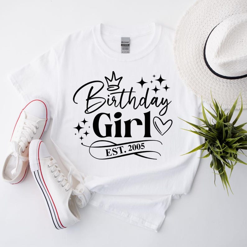 21st birthday tshirt, 21st birthday tee, 21st birthday shirt, Twenty one T-shirt, Gift for Daughter, Granddaughter, Birthday Girl Gift image 4