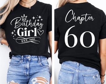 60th birthday tshirt, 60th birthday tee, 60th birthday shirt, Sixty T-shirt, Gift for Women, Gift for Mum, Gift for Grandma
