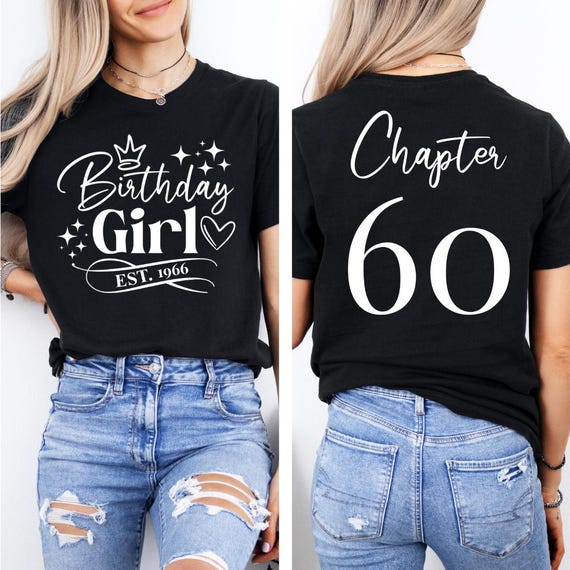 60th birthday tshirt, 60th birthday tee, 60th birthday shirt, Sixty T-shirt, Gift for Women, Gift for Mum, Gift for Grandma