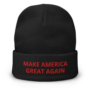 Embroidered Beanie