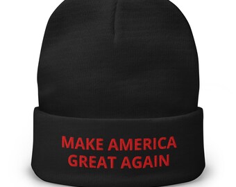 Embroidered Beanie