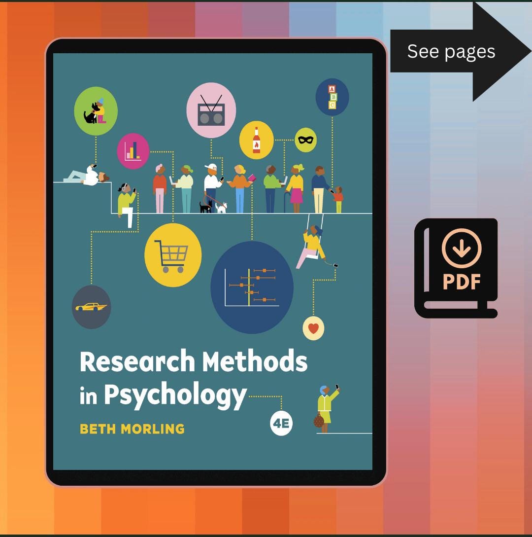 Research Methods in Psychology 4th Edition