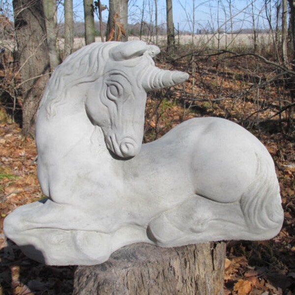 Unicorn Statue Etsy