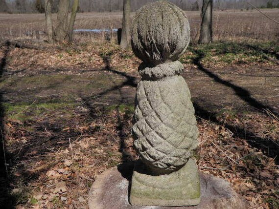 vintage 15 tall cement