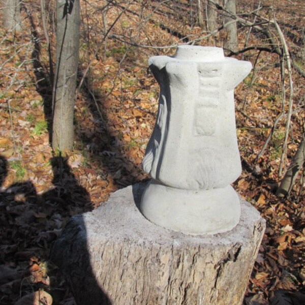 Concrete Fountain Topper Etsy