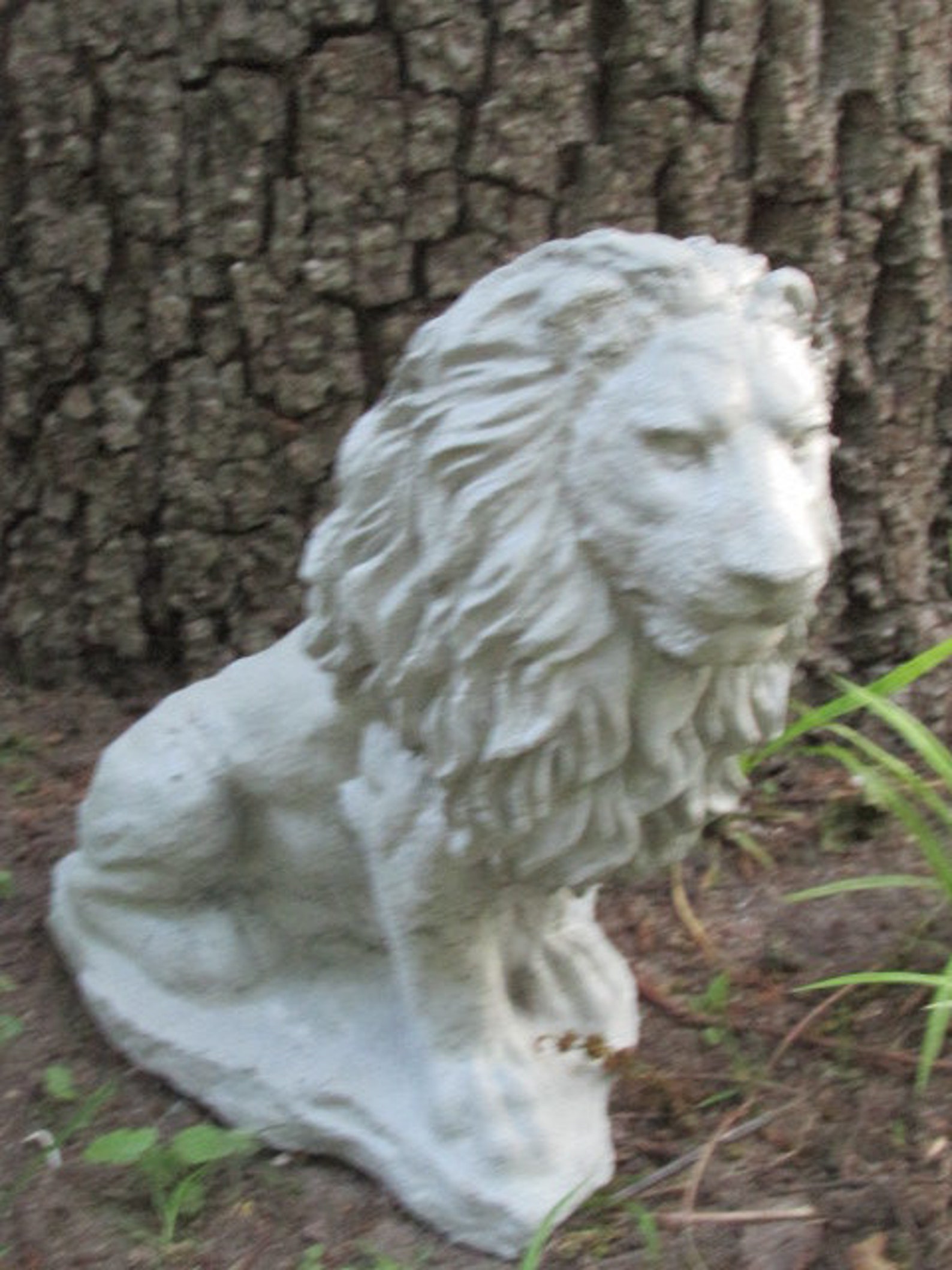 10 Tall Cement Lion Garden Art Concrete Statue King of Etsy
