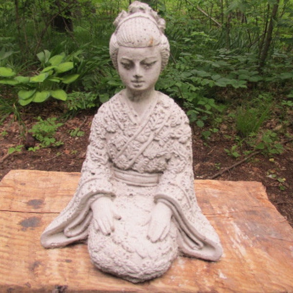 Geisha Statue Etsy