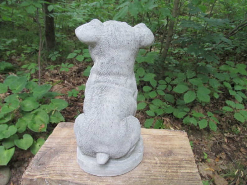 8 Tall Cement Boxer Puppy Dog Garden Art Concrete Statue | Etsy