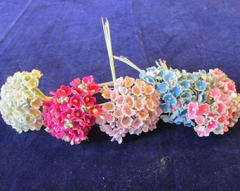 Vintage Millinery Flower Buttercup Lot of 6 KG3 Yellow Vintage Millinery Flower Buttercup Lot of 6 KG3 Yellow
